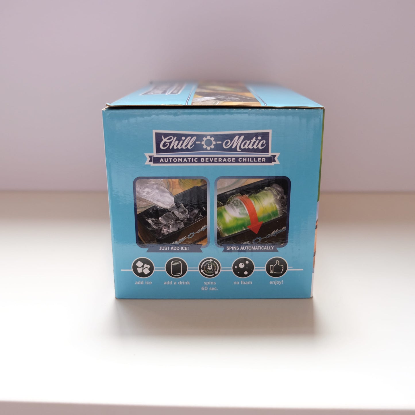 Chill-O-Matic Instant Beverage Cooler - Black