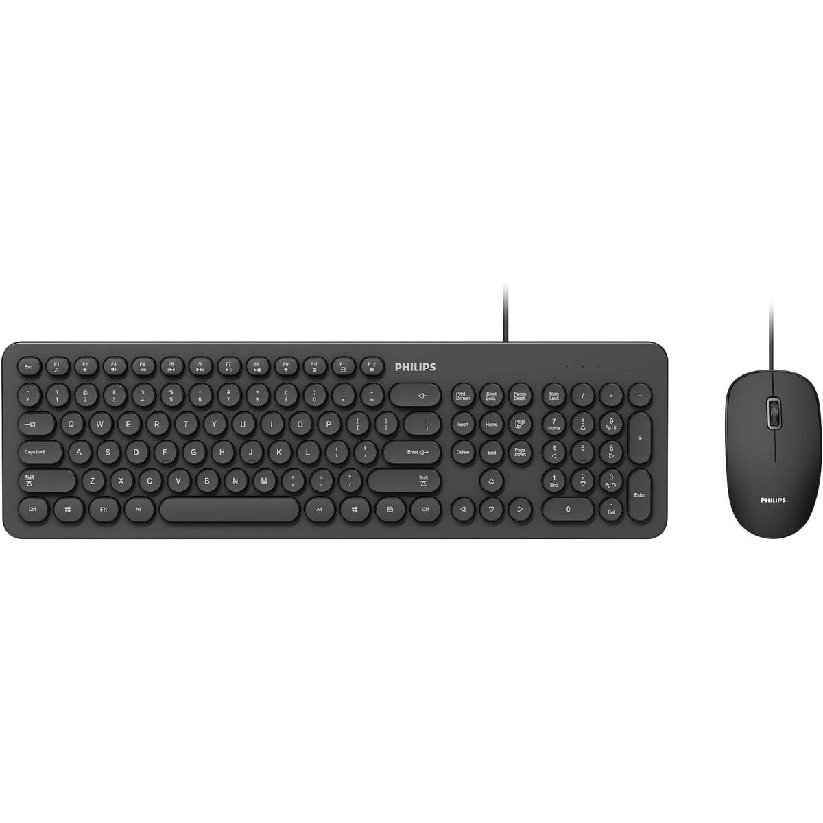 Philips SPT6334 Wired Keyboard & Mouse