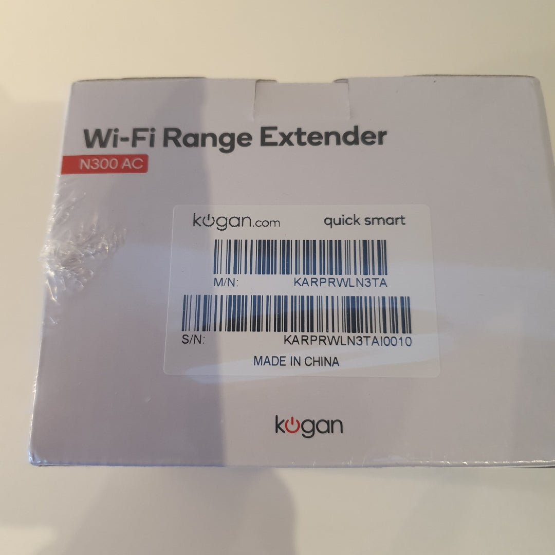 Kogan N300 AC Wi-Fi Range Extender - White