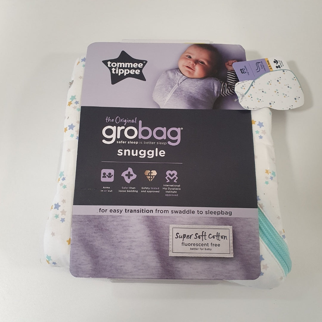 Tommee Tippee Grobag Snuggle, 2.5 Tog (Baby Stars) - 3-9 Months