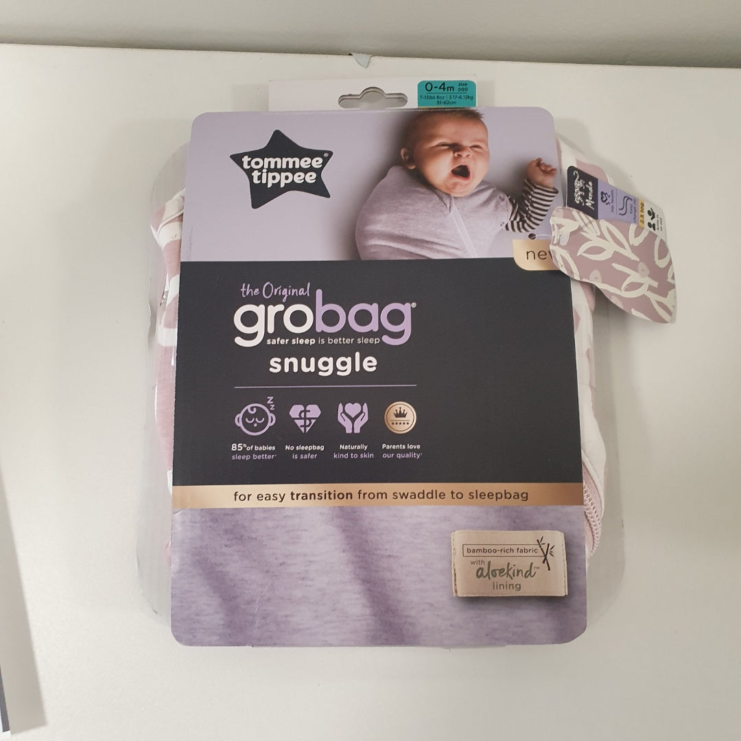 Tommee Tippee Grobag Snuggle Baby Sleep Bag Botanical 0-4M 2.5TOG