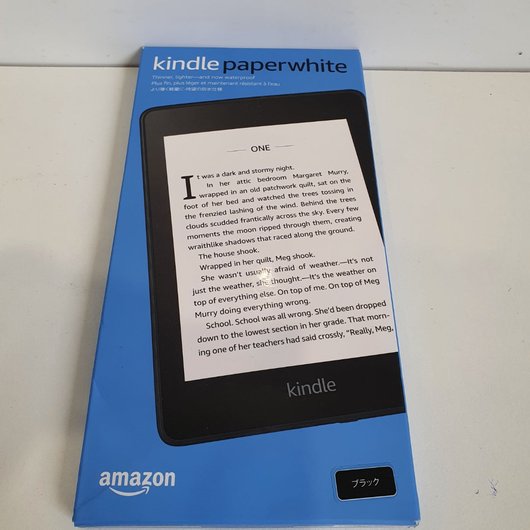 Amazon Kindle Paperwhite 8GB WiFi IPX 8 - Black
