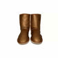 Short Sheepskin Water-Resistant UGG Boots Metallic Gold Size M4/W6 AU