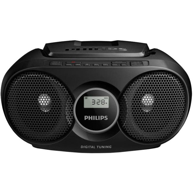 Philips BoomBox CD/FM Radio AZ21B/79 - Black
