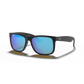 Ray-Ban 0RB4165 Justin - Matte Rubber Black, Blue Mirror Lenses