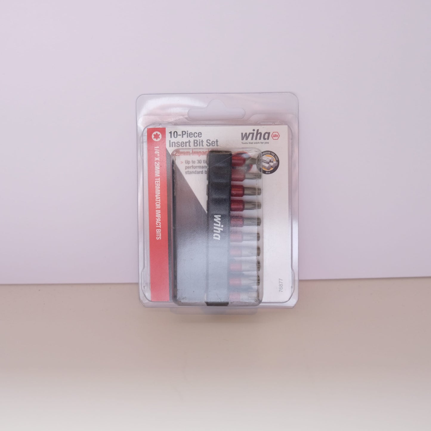 Wiha 76877 10 Piece MaxxTor Torx Bit Set 76877