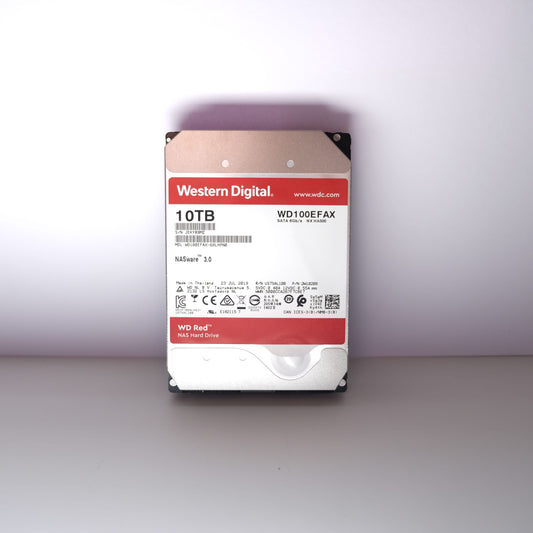 Western Digital 10TB WD Red NAS Internal Hard Drive WD100EFAX-68LHPN0