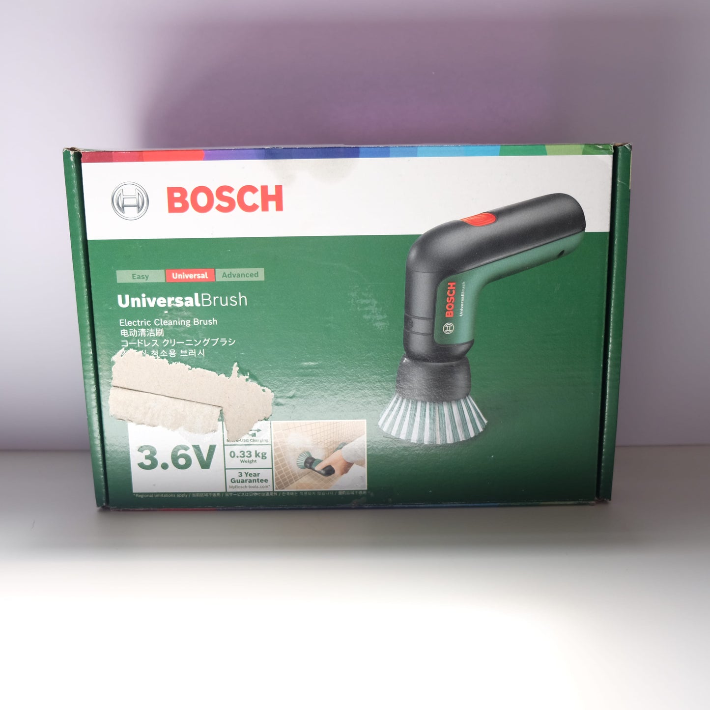 Bosch UniversalBrush Cordless Cleaning Brush 0 603 3E0 050