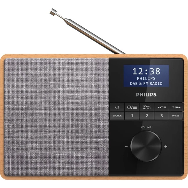 Philips DAB+ Clock Radio w/ Timer TAR5505/79