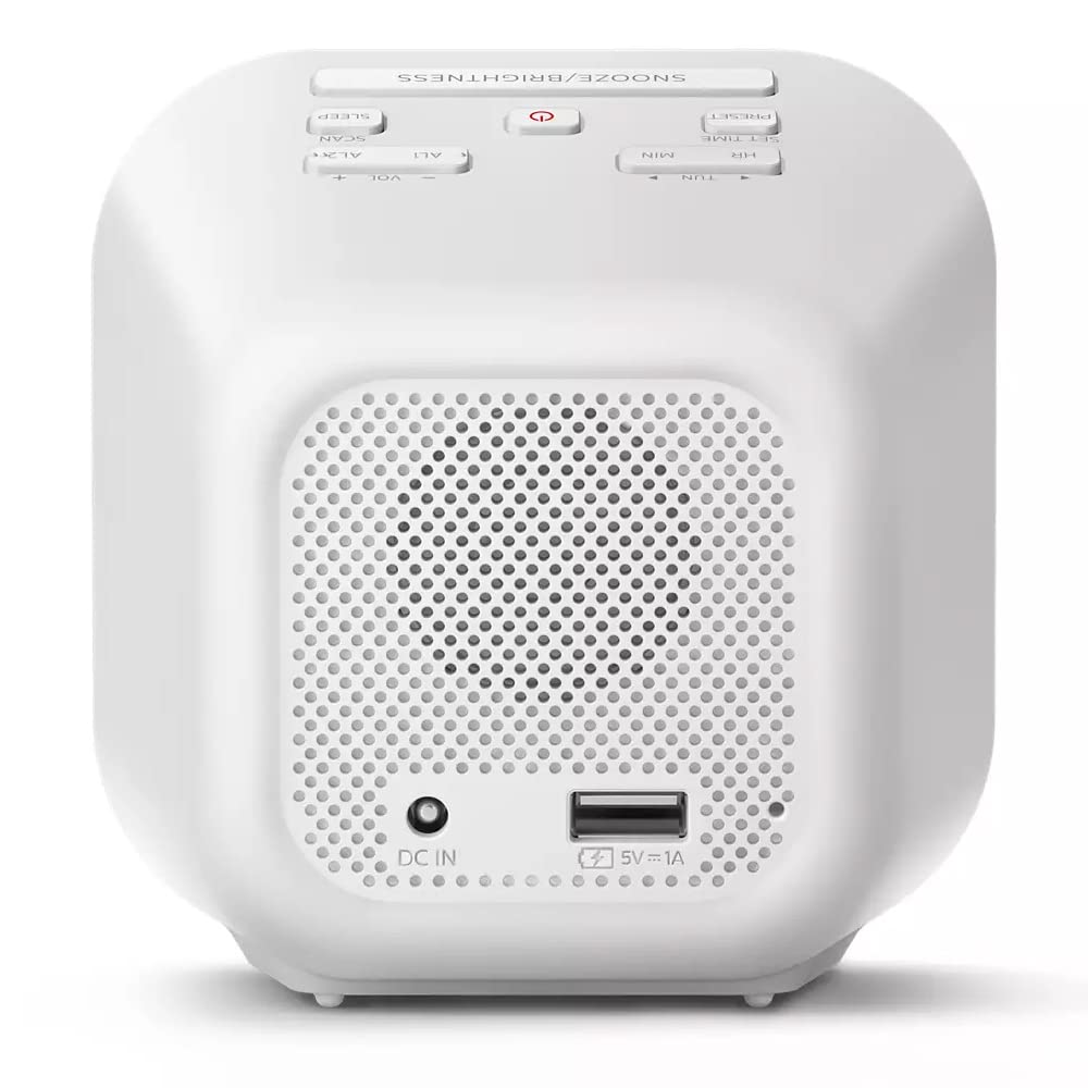 Philips Alarm Clock Radio with USB Charger TAR4406/79