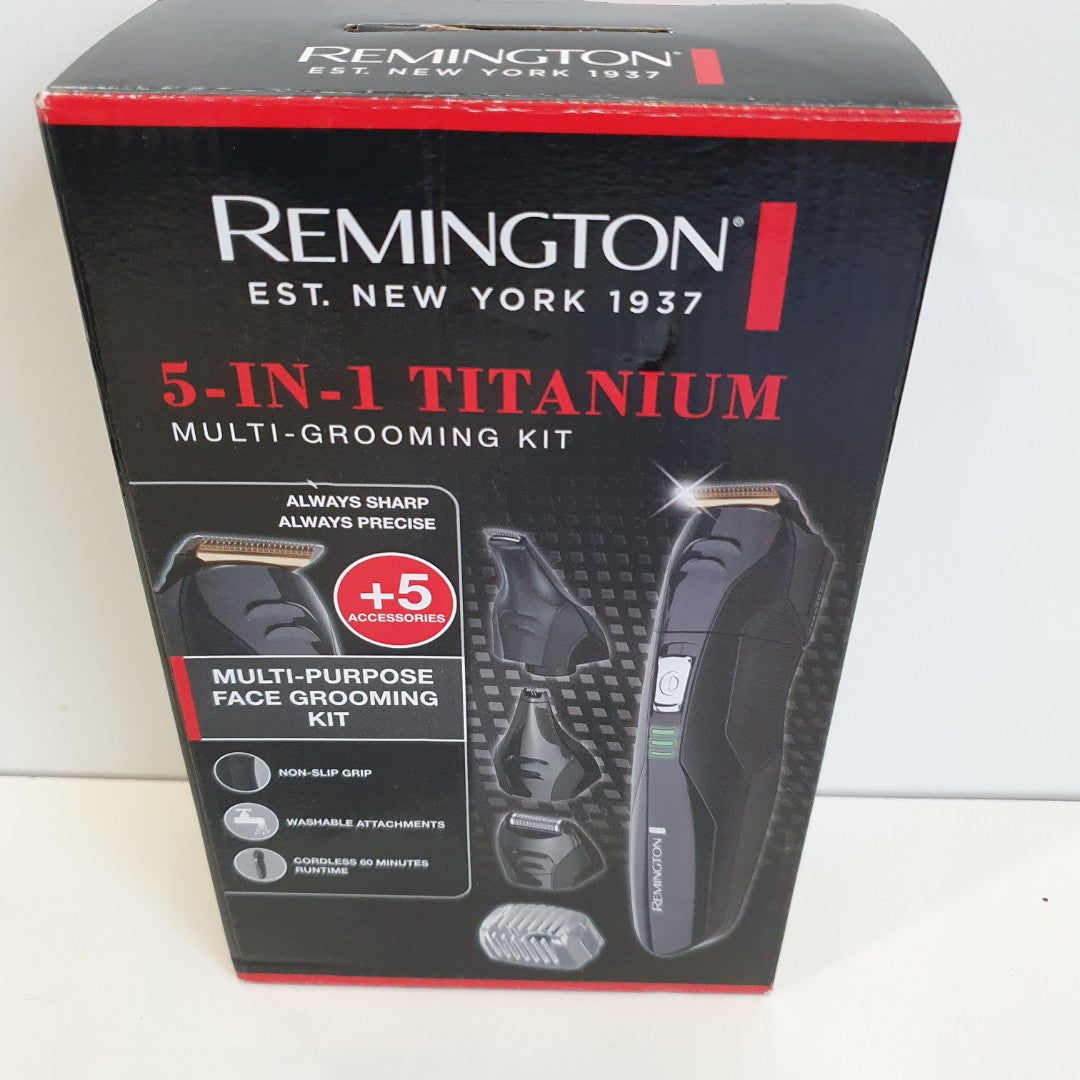 Remington 5-In-1 Titanium Multi Grooming Kit PG6024AU